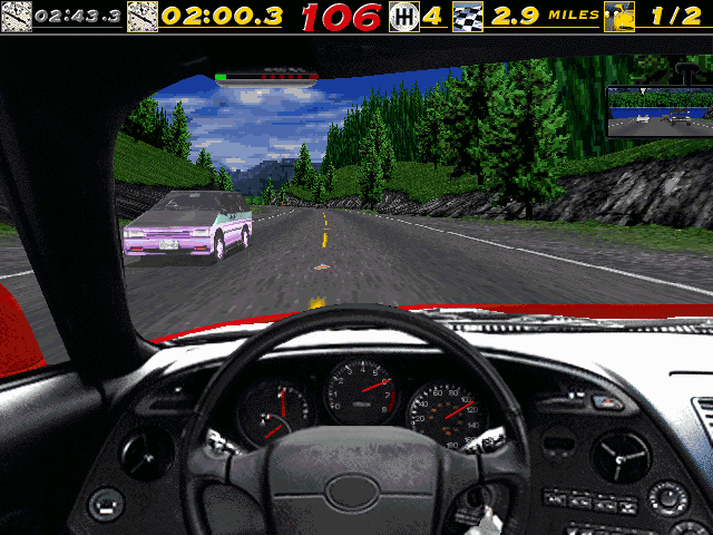 Need for Speed screenshot 5 for Sega Saturn